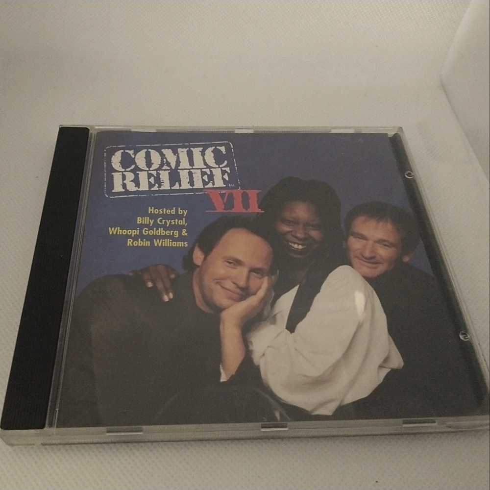 4/$20 Comic Relief VII CD Whoopi Goldberg Robin Williams Billy Crystal